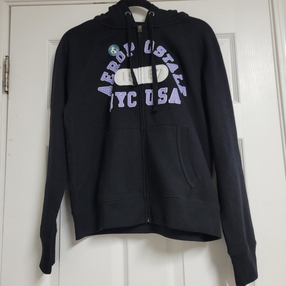 Aeropostale NWT NYC USA Full-Zip Hoodie Women's Size Large. - Picture 1 of 10